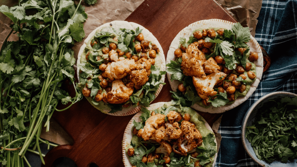 a bowl of vegan food