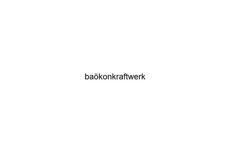 bakonkraftwerk