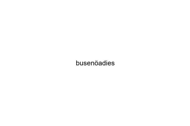 busenadies