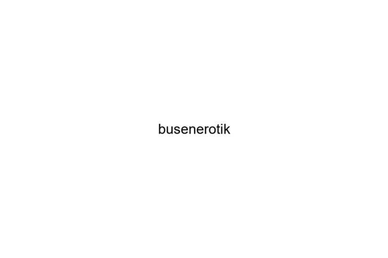 busenerotik