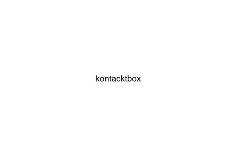 kontacktbox