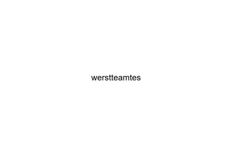 werstteamtes