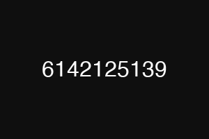 6142125139