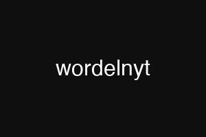 wordelnyt