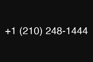+1 (210) 248-1444