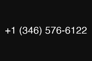 +1 (346) 576-6122