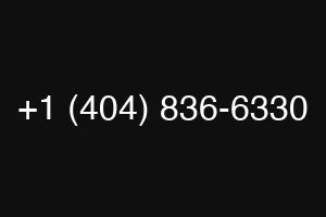 +1 (404) 836-6330