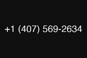 +1 (407) 569-2634