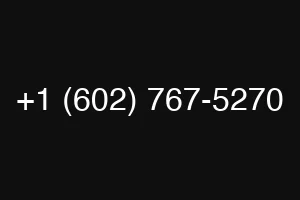 +1 (602) 767-5270