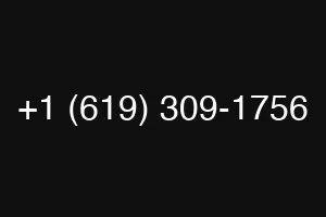 +1 (619) 309-1756