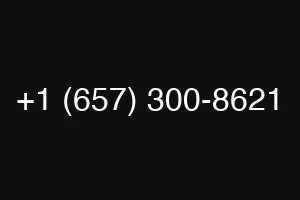 +1 (657) 300-8621