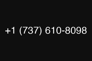 +1 (737) 610-8098