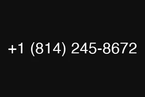 +1 (814) 245-8672