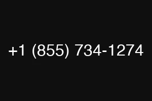 +1 (855) 734-1274