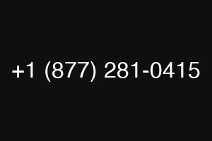 +1 (877) 281-0415