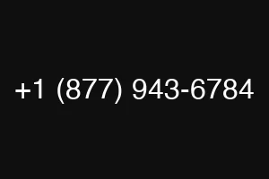 +1 (877) 943-6784
