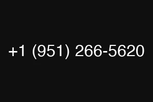 +1 (951) 266-5620